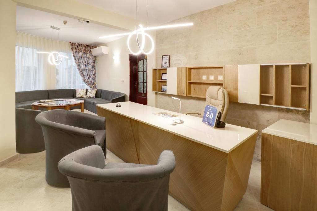 Posezení v ubytování Family Hotel Jupiter