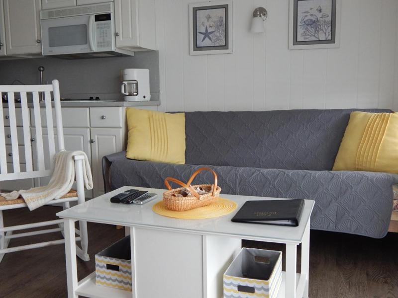 Posezení v ubytování Oceanside Condos