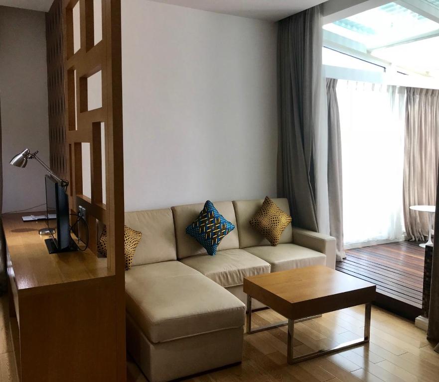Posezení v ubytování Pefaco Hotel Maya Maya