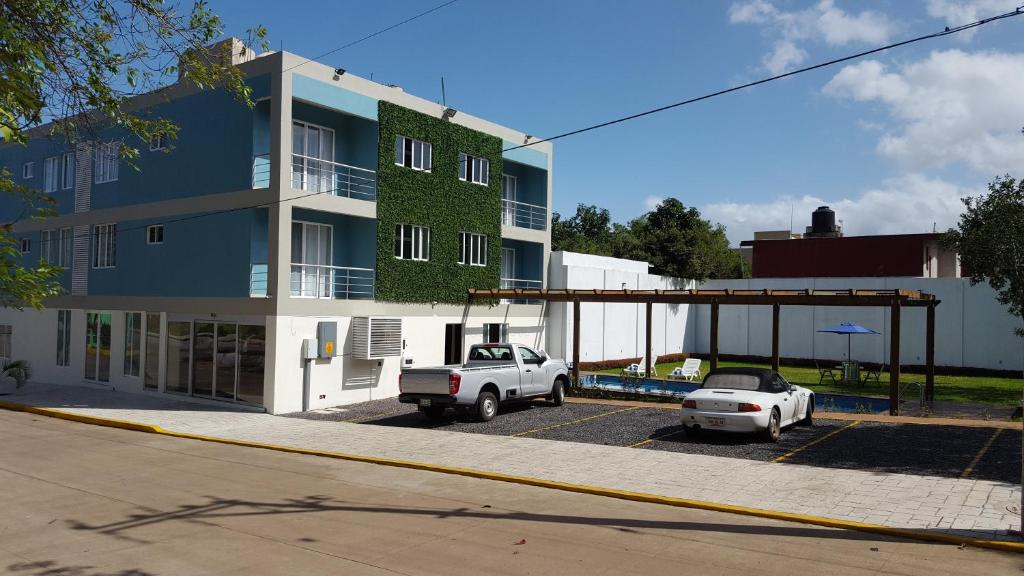 Budova, kde se hotel nachází