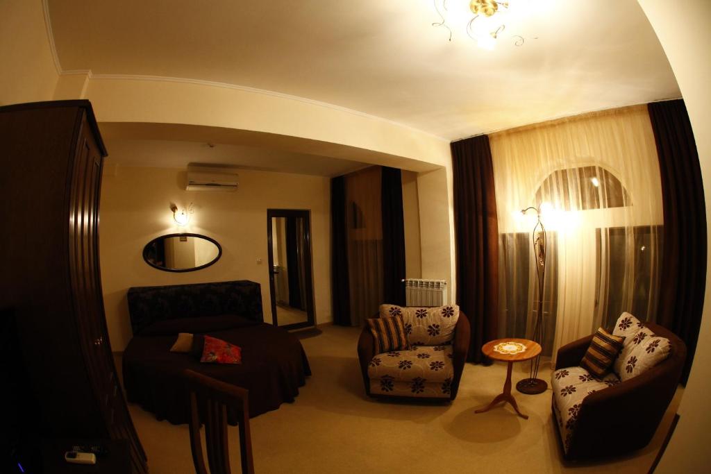 Posezení v ubytování Hi Boutique Hotel