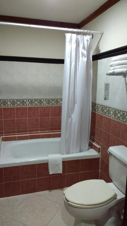 Koupelna v ubytování Suites Flamboyanes