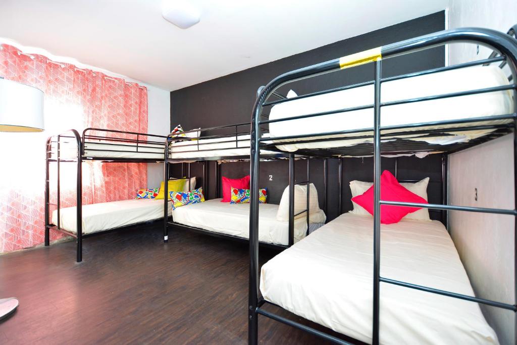 South Beach Rooms and Hostel - Cama En Habitación Mixta De 6 Camas