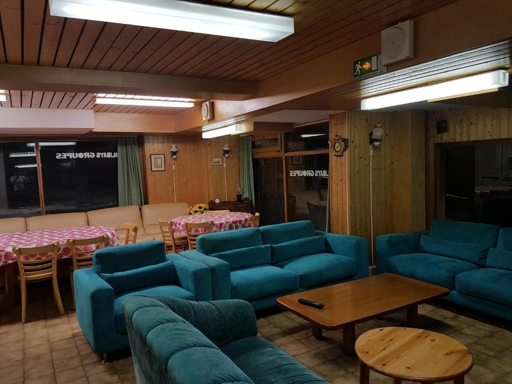 Posezení v ubytování Holidays Groupes Anzère