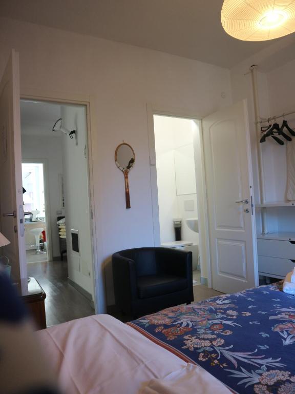 Postel nebo postele na pokoji v ubytování B&B Casa Cantoniera