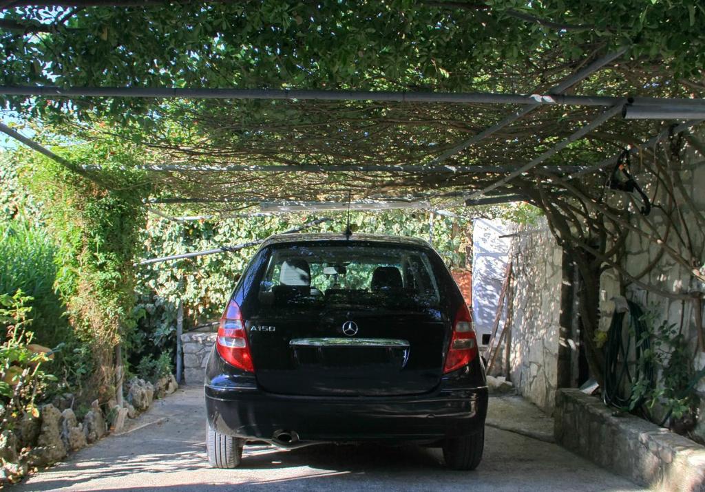Vonkajšia záhrada v ubytovaní Villa Kazantzakis