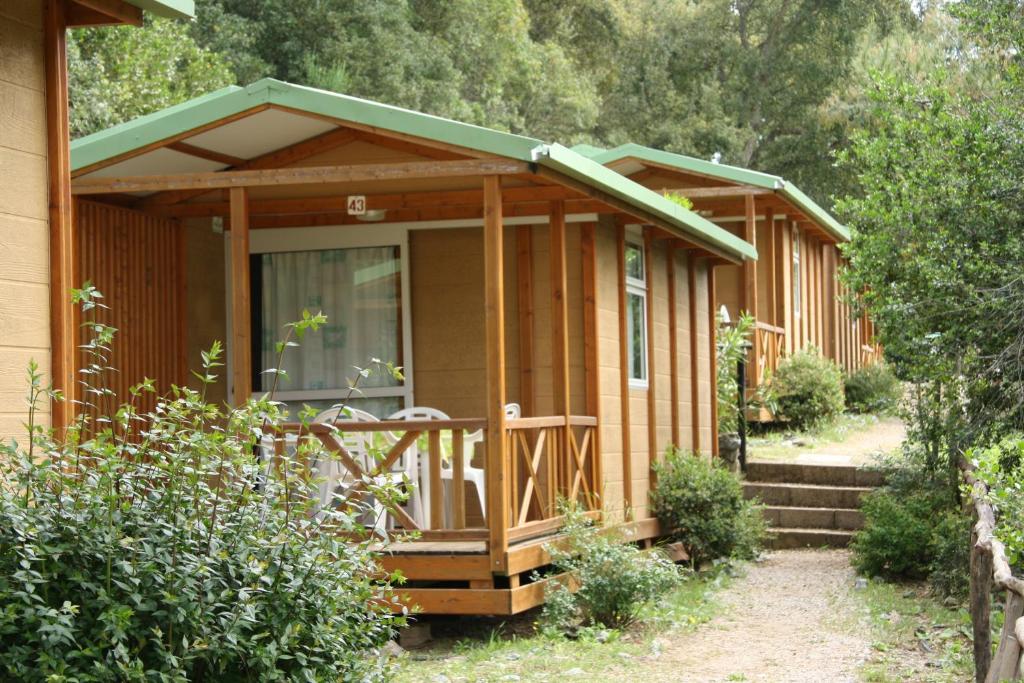 Zahrada ubytování Camping Village Canapai