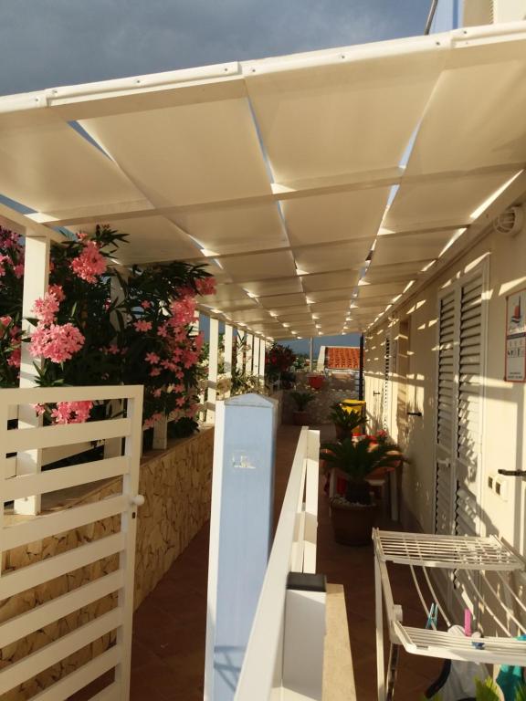 Balkón nebo terasa v ubytování A Casa di Vera