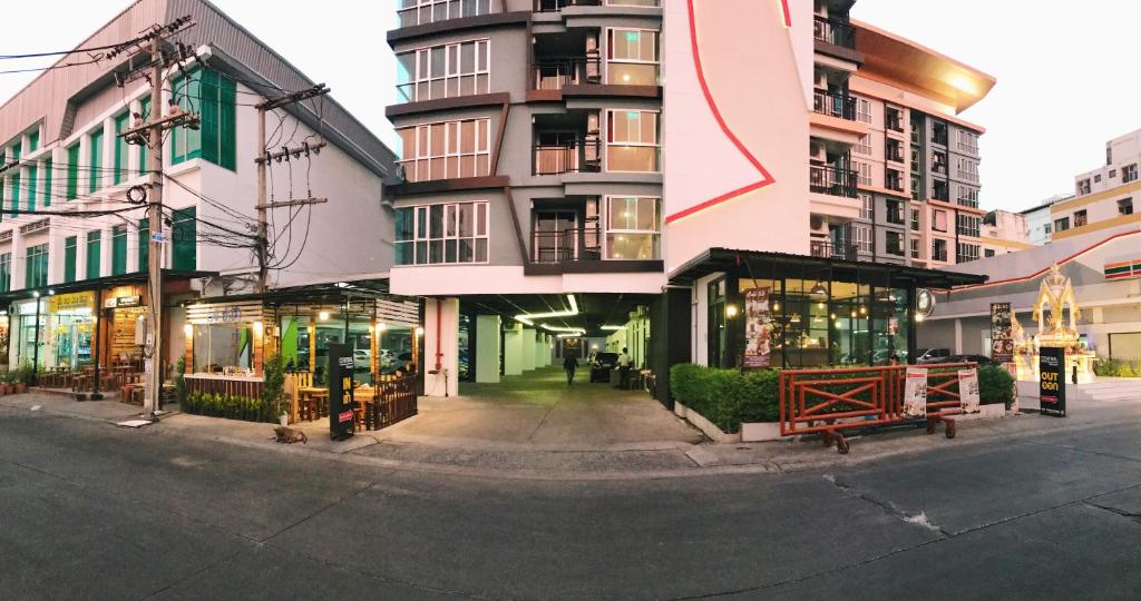 Budova, kde se apartmán nachází