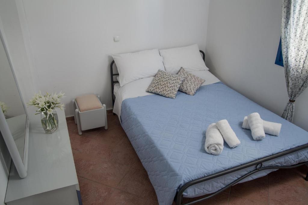 Postel nebo postele na pokoji v ubytování Villa Dome