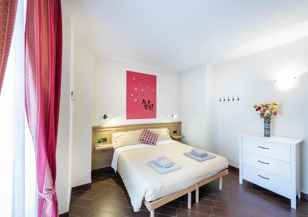 Posteľ alebo postele v izbe v ubytovaní Chalet Layla