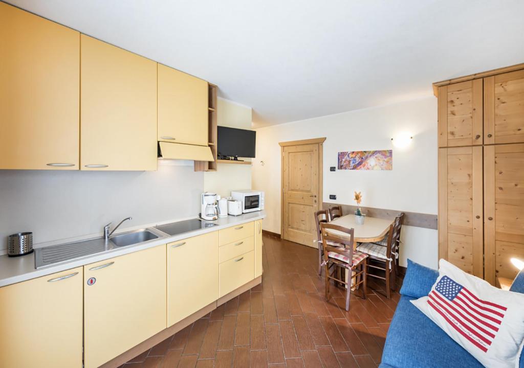 Kuchyňa alebo kuchynka v ubytovaní Chalet Layla