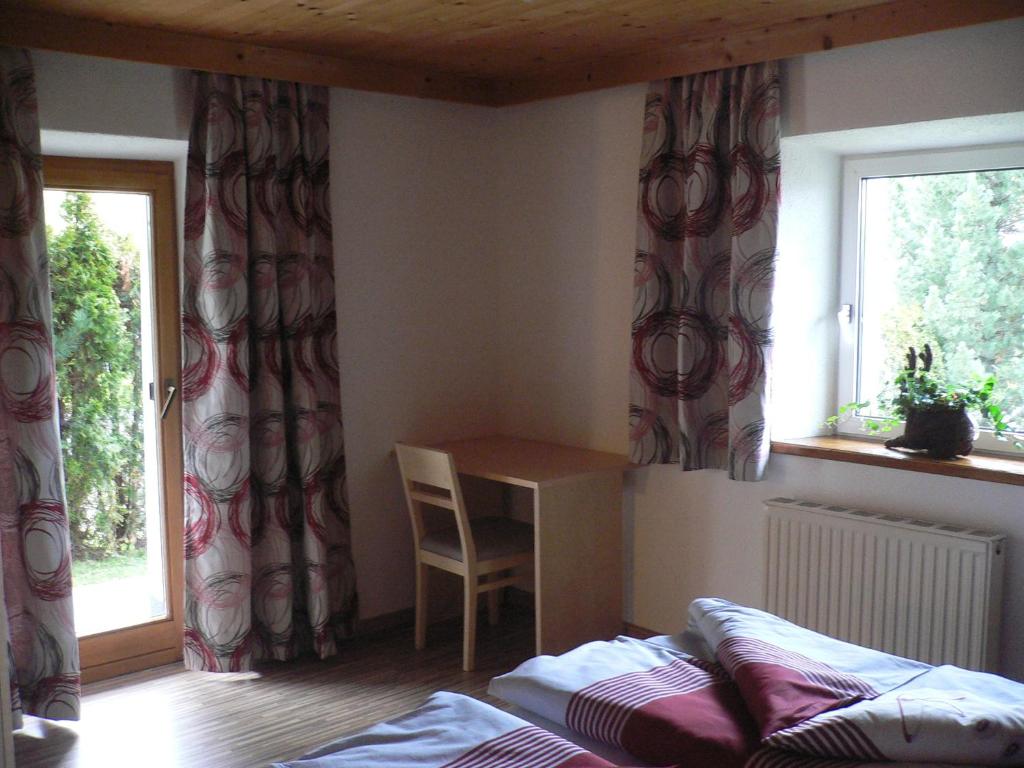Postel nebo postele na pokoji v ubytování Haus Heidrun