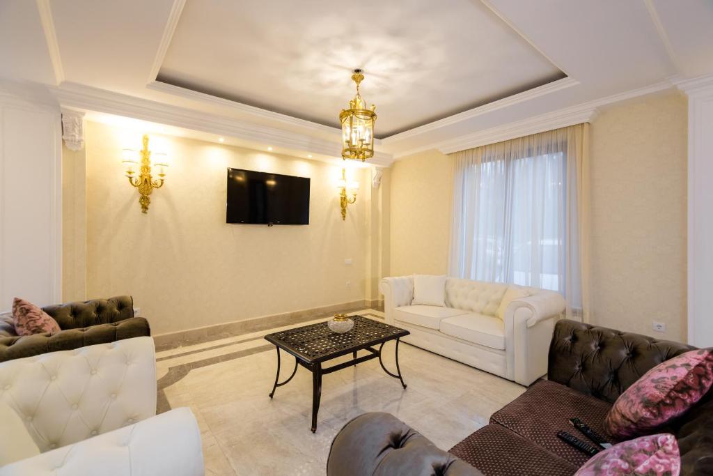 Posezení v ubytování Orchid Boutique Hotel