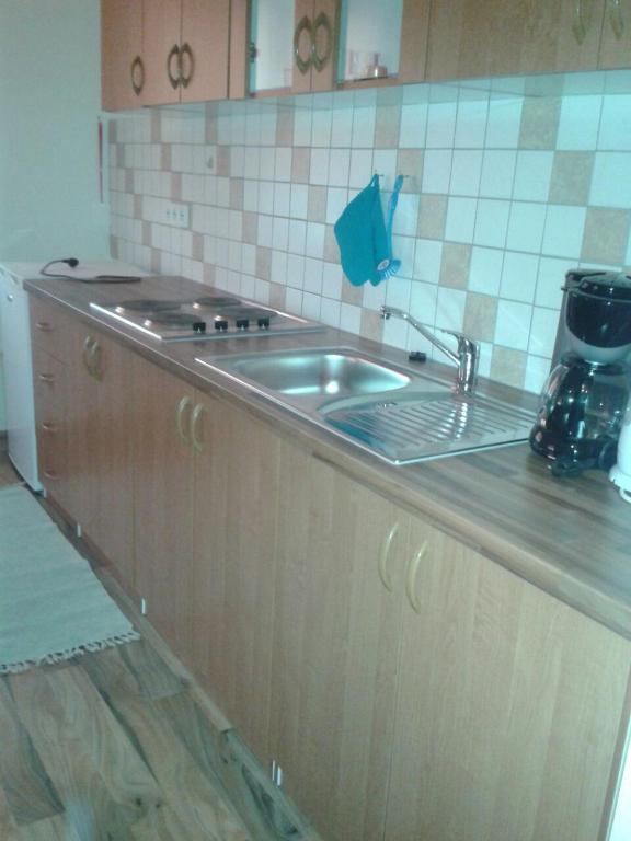 A kitchen or kitchenette at Bei Marko