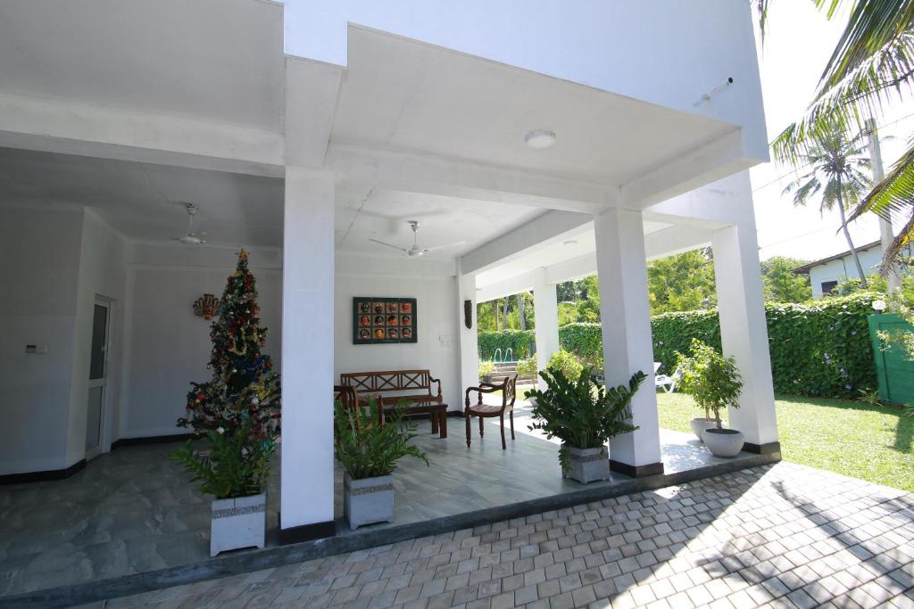 Zahrada ubytování Athithi Villa