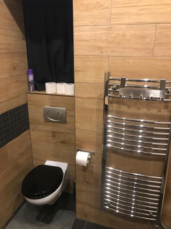 A bathroom at Apartman Stiavnica