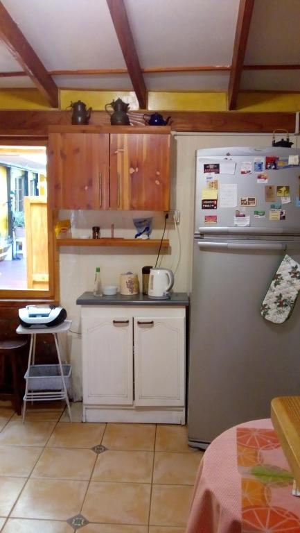 Kuchyň nebo kuchyňský kout v ubytování Hostal Maria Casa
