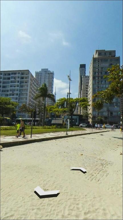  Apartamento Pé na Areia em Santos