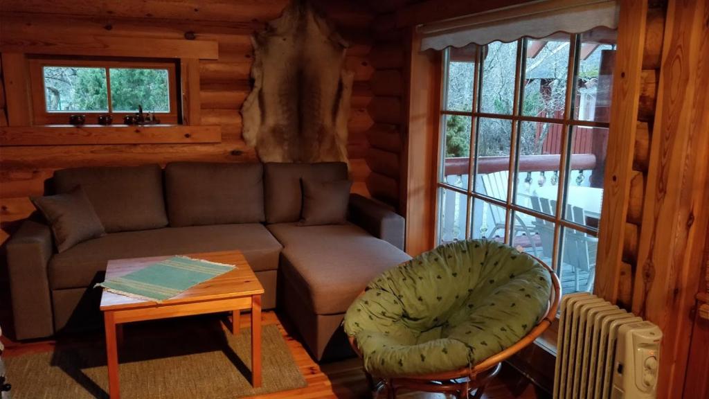 Posezení v ubytování Poodli Holiday Home