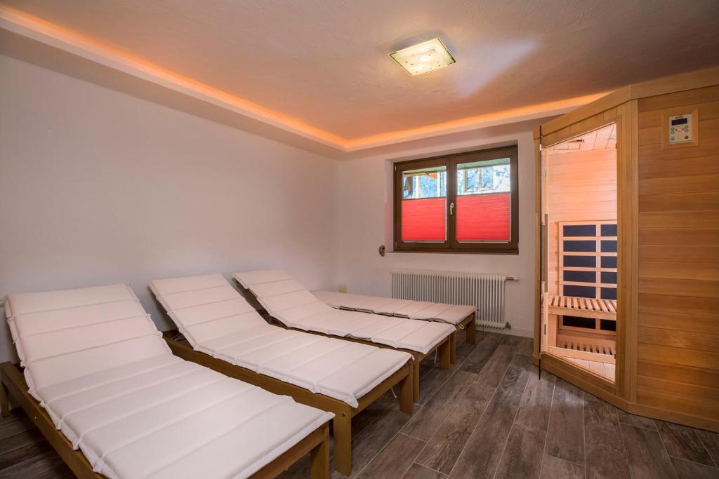 Posedenie v ubytovaní Appartments-Hutter
