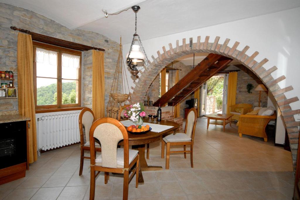 Posezení v ubytování Agriturismo Sondrea