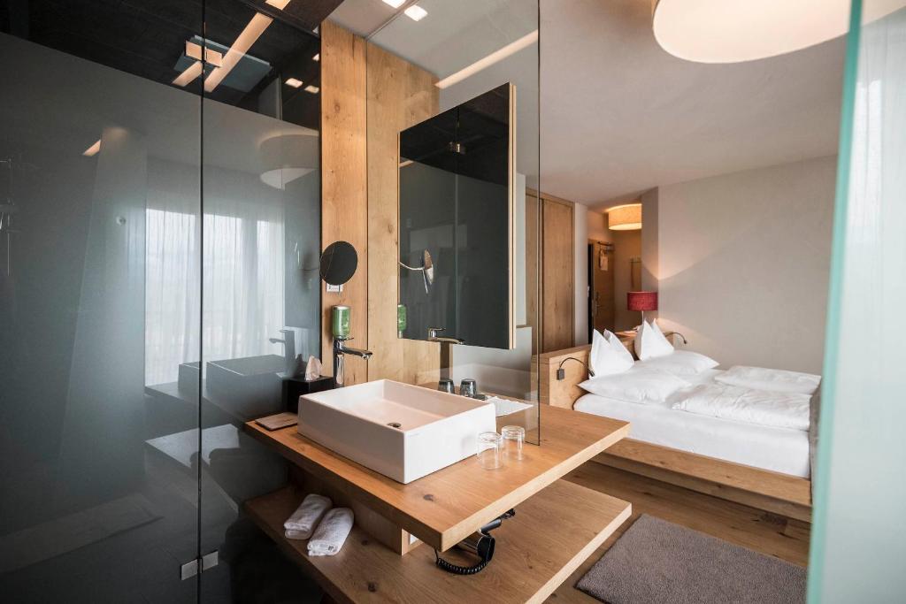 Das Panorama Designhotel - 阳台的双人间