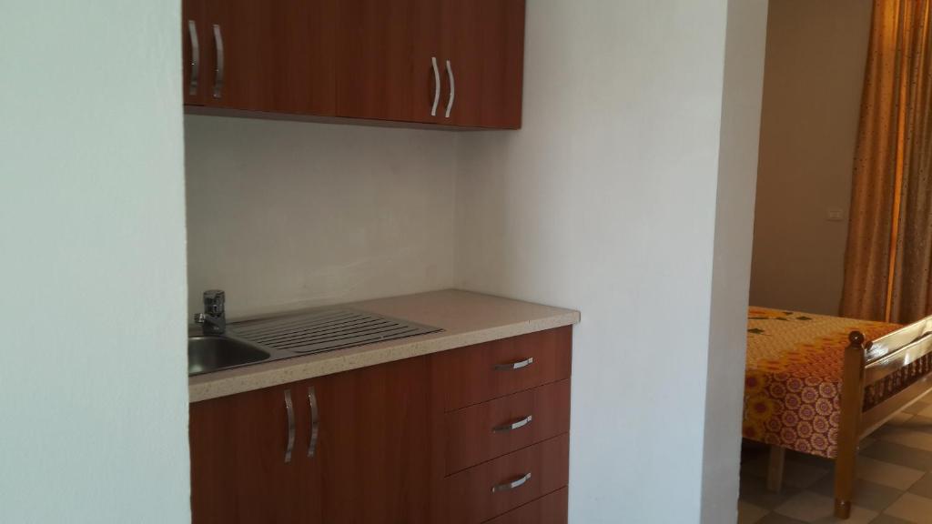 Kuchyňa alebo kuchynka v ubytovaní Hotel Aquarius