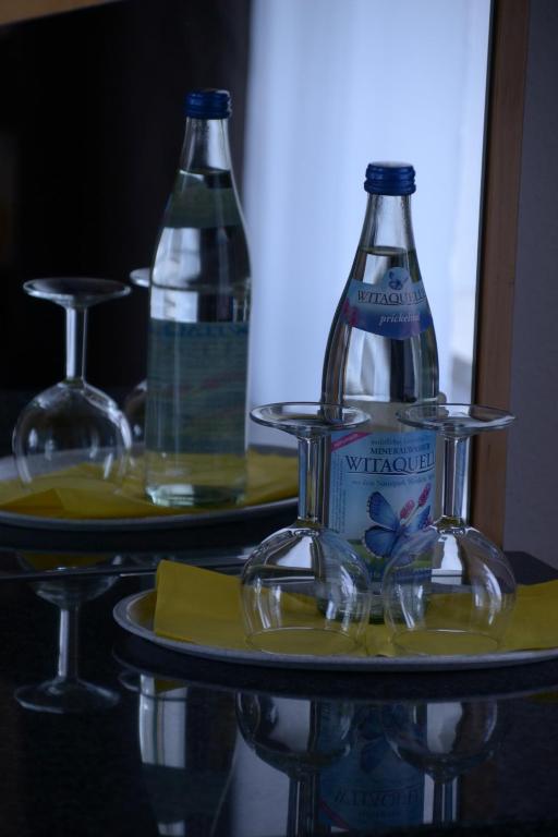 Nápoje v ubytování Landhotel Röfleuten