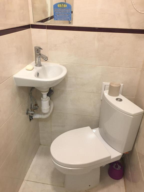 Koupelna v ubytování Hostel Vokzal