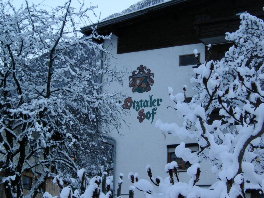 Pension Ötztalerhof v zimě