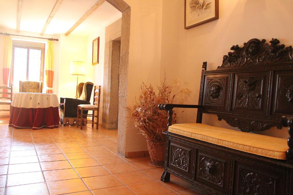 A seating area at Casa Palacio Carvajal