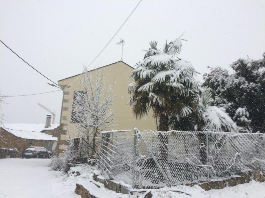 Casa la Devesa de Sanabria v zimě