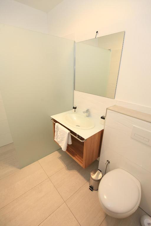 Koupelna v ubytování Gästezimmer Hurem