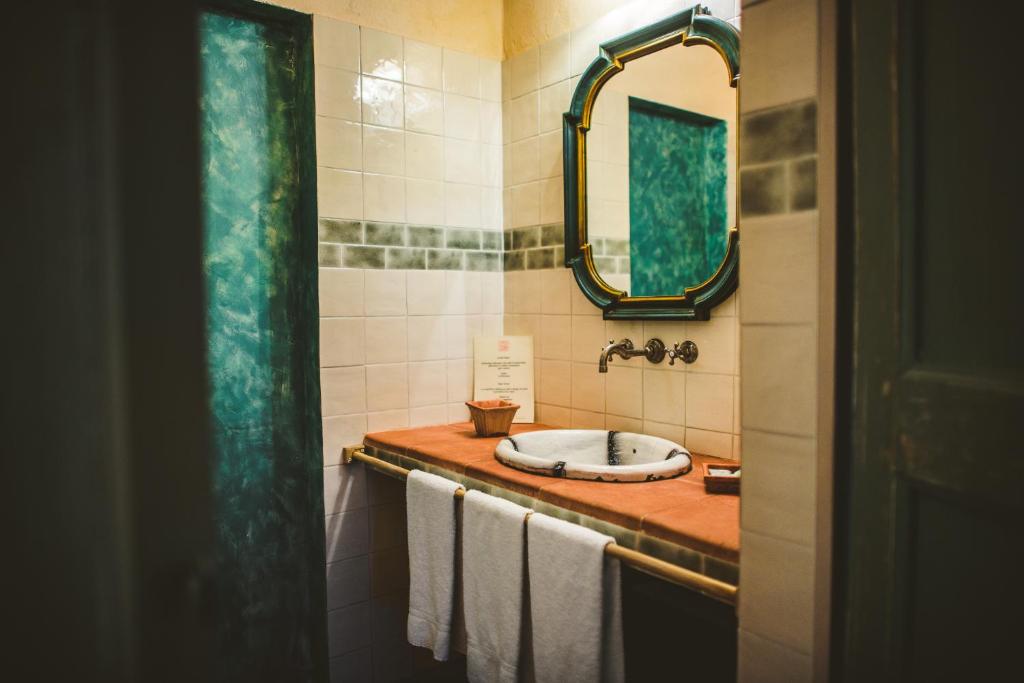 A bathroom at Fattoria Di Corsignano