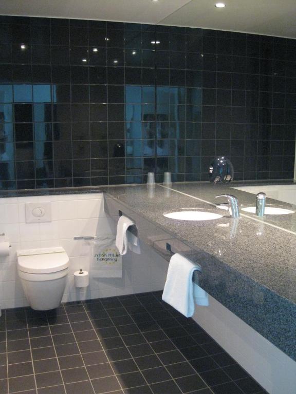 Koupelna v ubytování Hotel DGI-Huset Herning