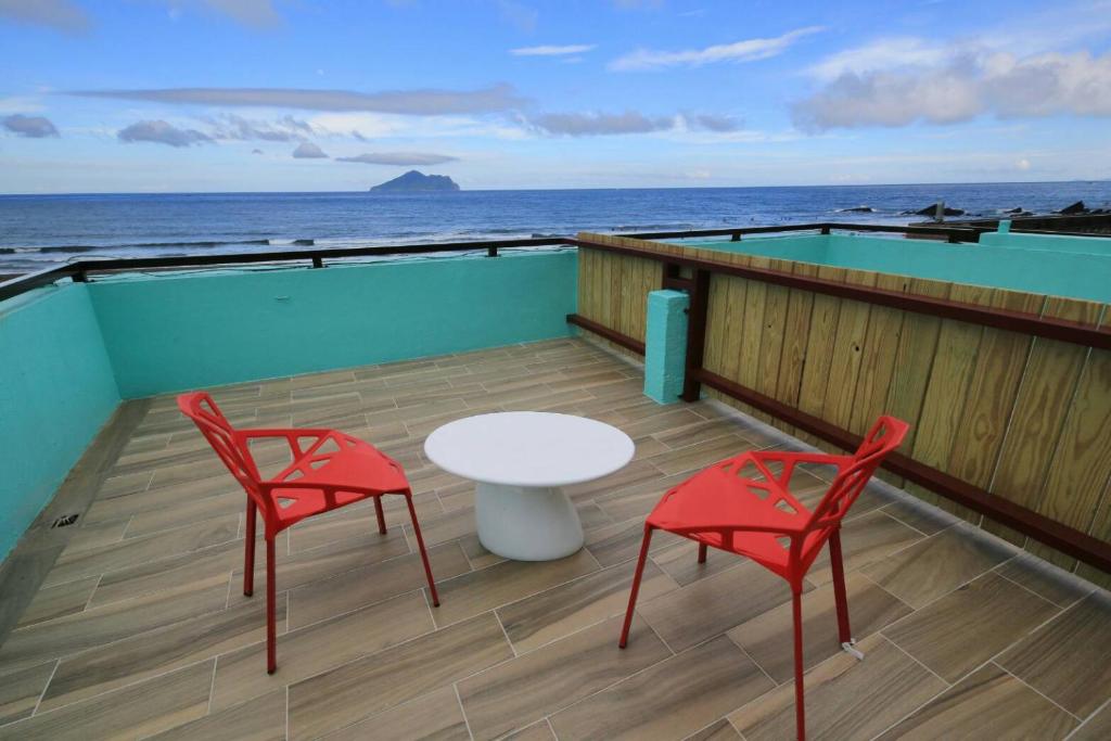 Ocean Sky Homestay - 四倍房间与海景