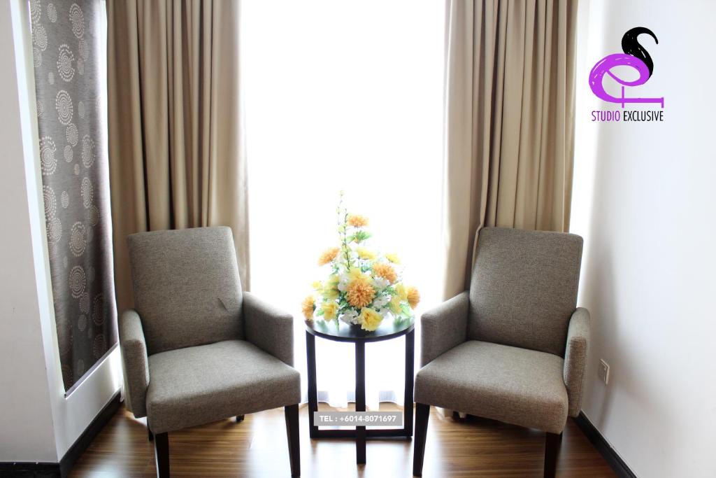 Posezení v ubytování Studio Exclusive (Kota Bharu City Point)