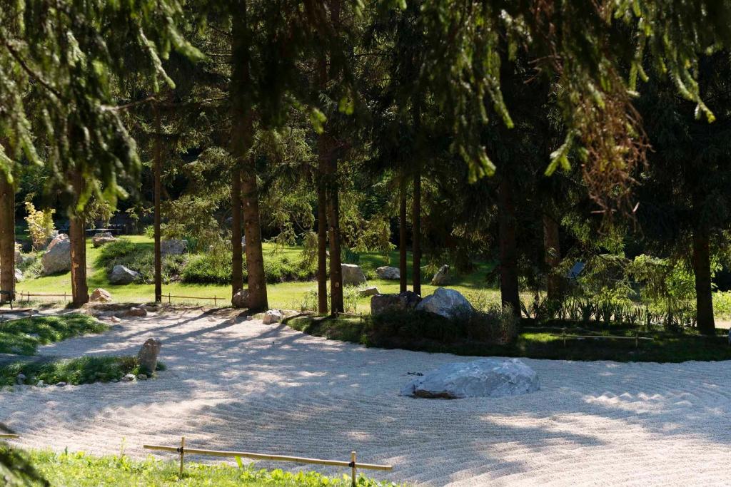 Zahrada ubytování Oxigén Family Hotel Noszvaj