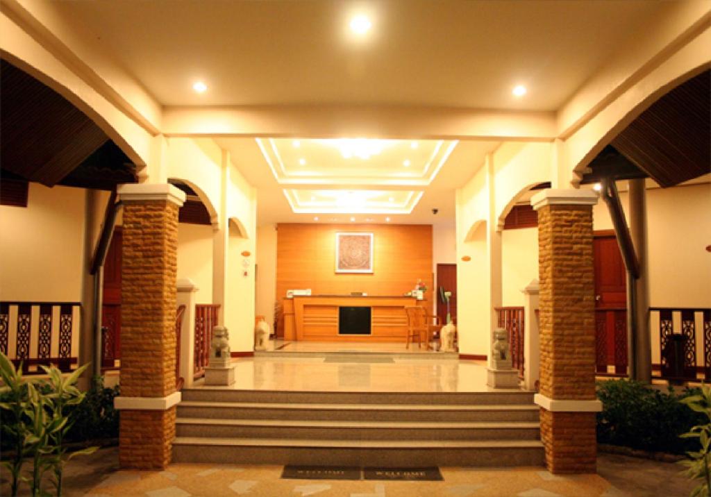 Vstupní hala nebo recepce v ubytování Prachuap Place Hotel
