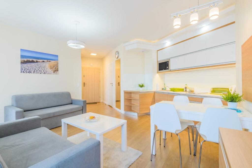 APARTAMENTY MIERZEJA - MARINA, Kąty Rybackie, 100 m od Zalewu Wiślanego, Bezpłatny Meleks - Appartement 1 Chambre (5 Adultes)