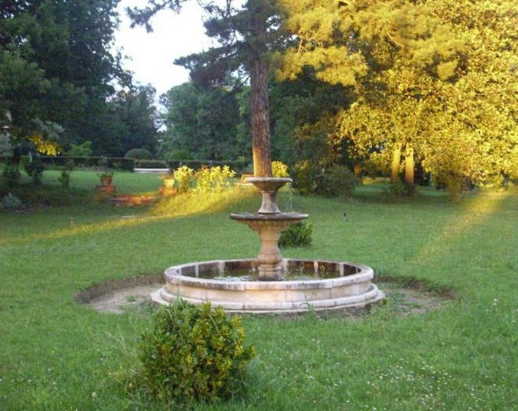Zahrada ubytování Chateau de Thegra