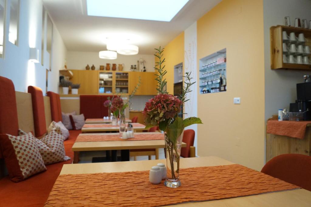 Posezení v ubytování Landhaus Luka