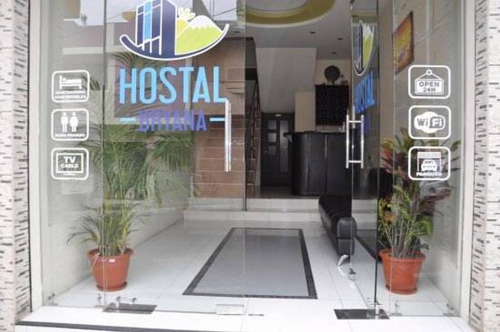 Certifikát, hodnocení, plakát nebo jiný dokument vystavený v ubytování Hostal Bryana Inn Baños