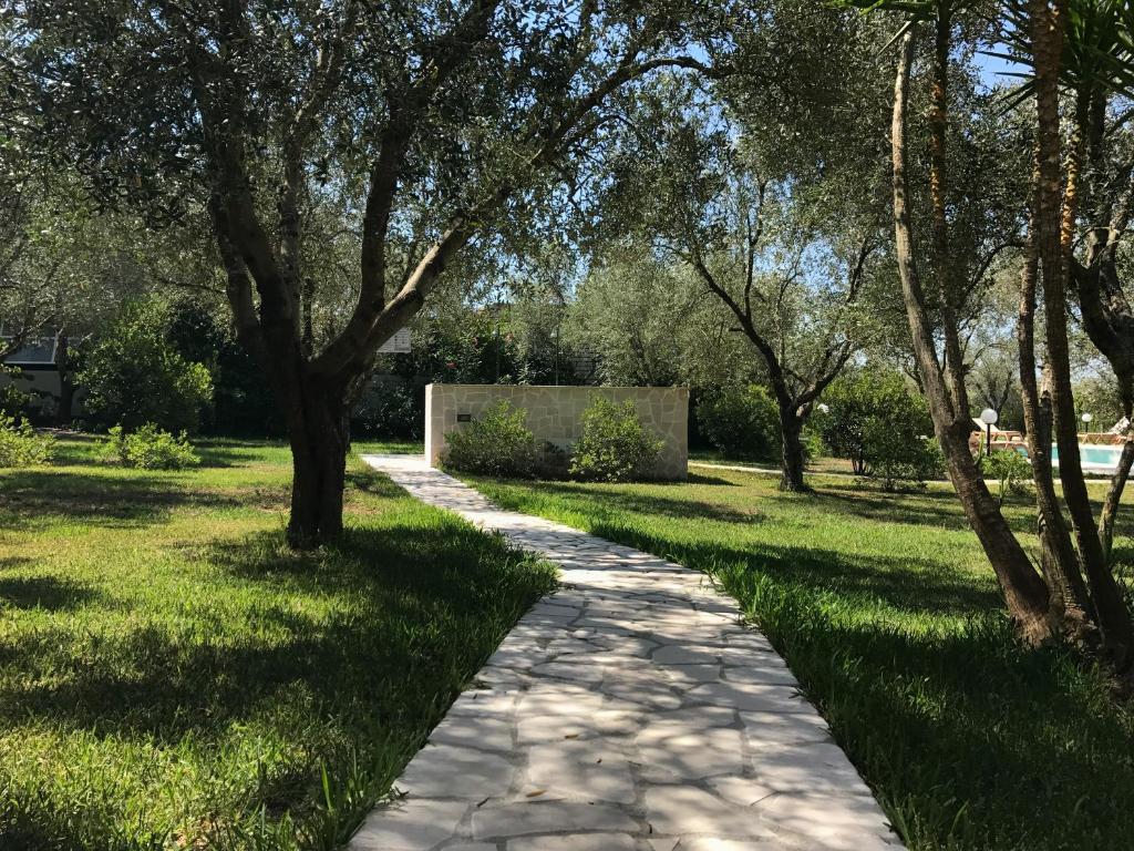 Zahrada ubytování Agriturismo Terra Rossa