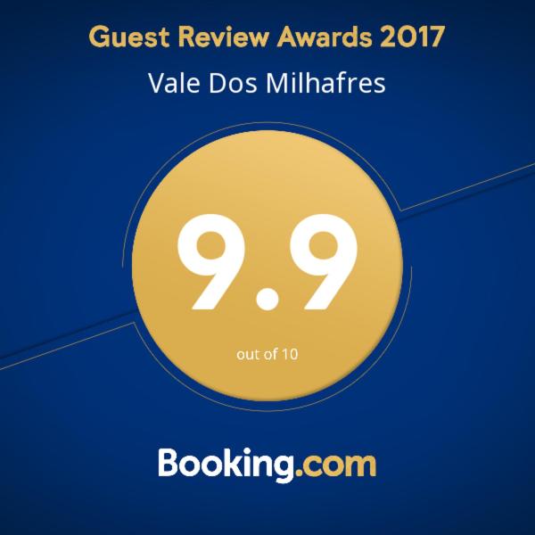 Certifikát, hodnocení, plakát nebo jiný dokument vystavený v ubytování Vale Dos Milhafres