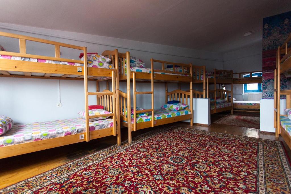 Postel nebo postele na pokoji v ubytování Namaste Hostel