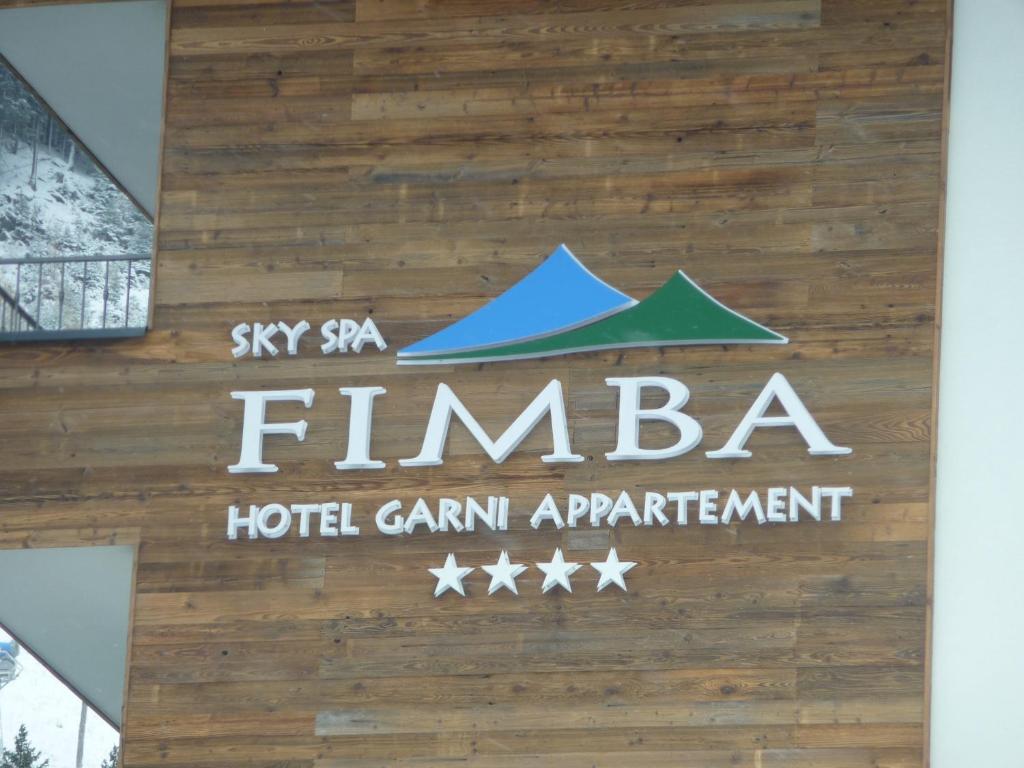 Certifikát, hodnocení, plakát nebo jiný dokument vystavený v ubytování Hotel Garni Fimba