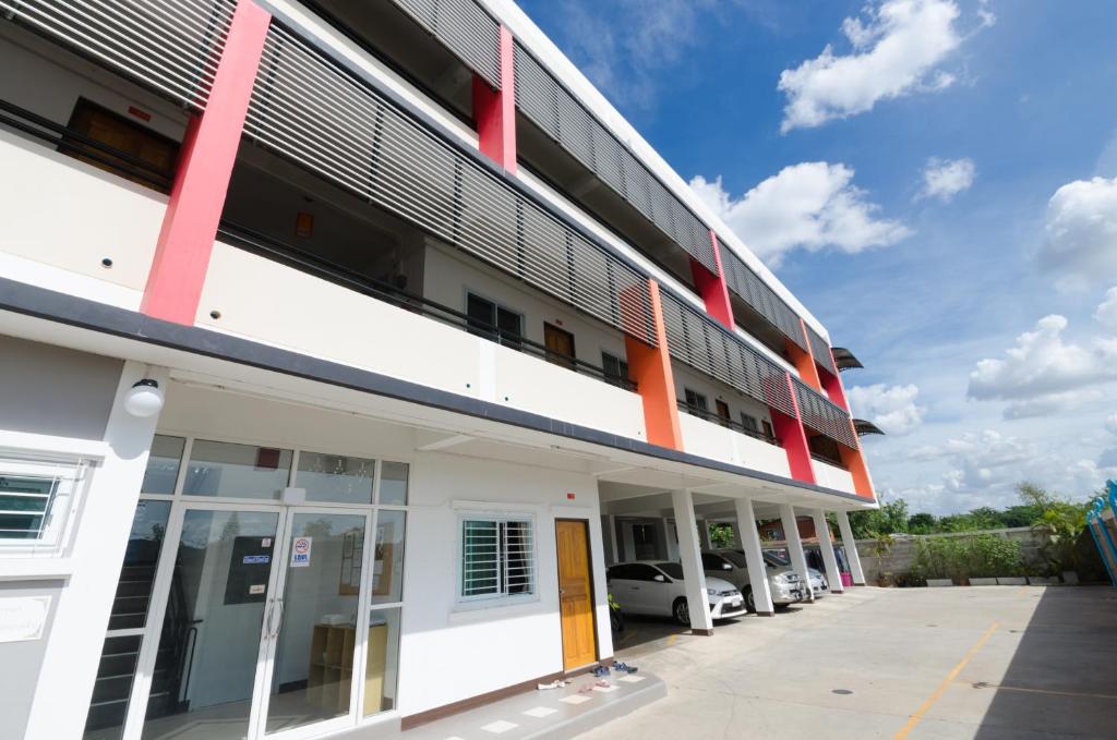 Budova, kde se apartmán nachází