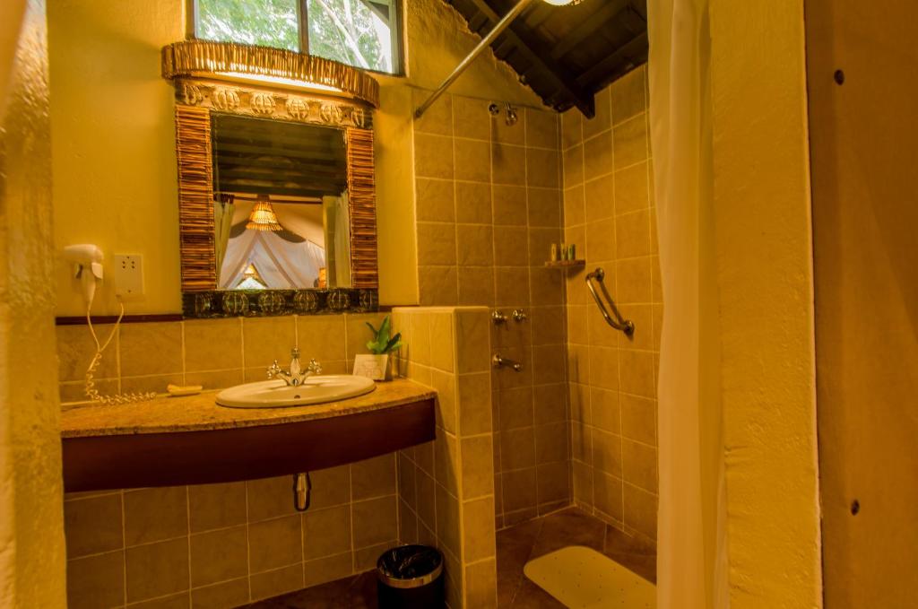 Vannituba majutusasutuses Sarova Mara Game Camp